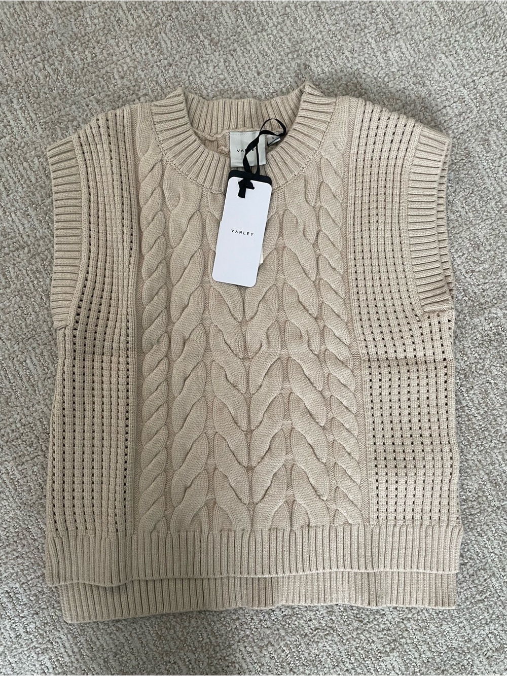 Varley sweater vest NWT